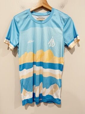 DISCRAFT Anthony Barela Sedona Jersey Turquoise Size Small Disc Golf Outdoor